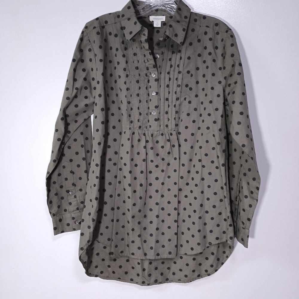 Sundance Lively Days Tunic in Green oversize fit Size S
